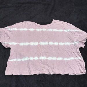 SO pink tie-dye Tshirt
